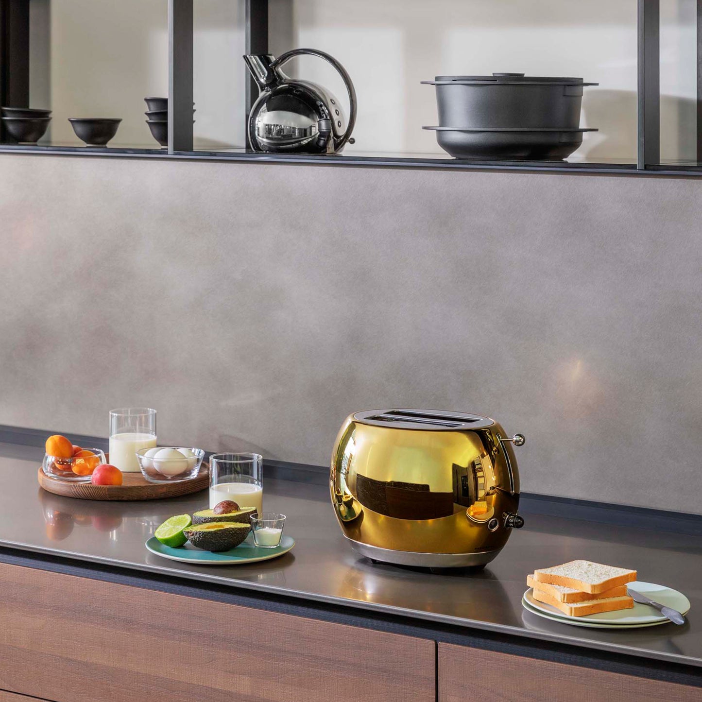 Bugatti Italy Romeo Toaster - Gold