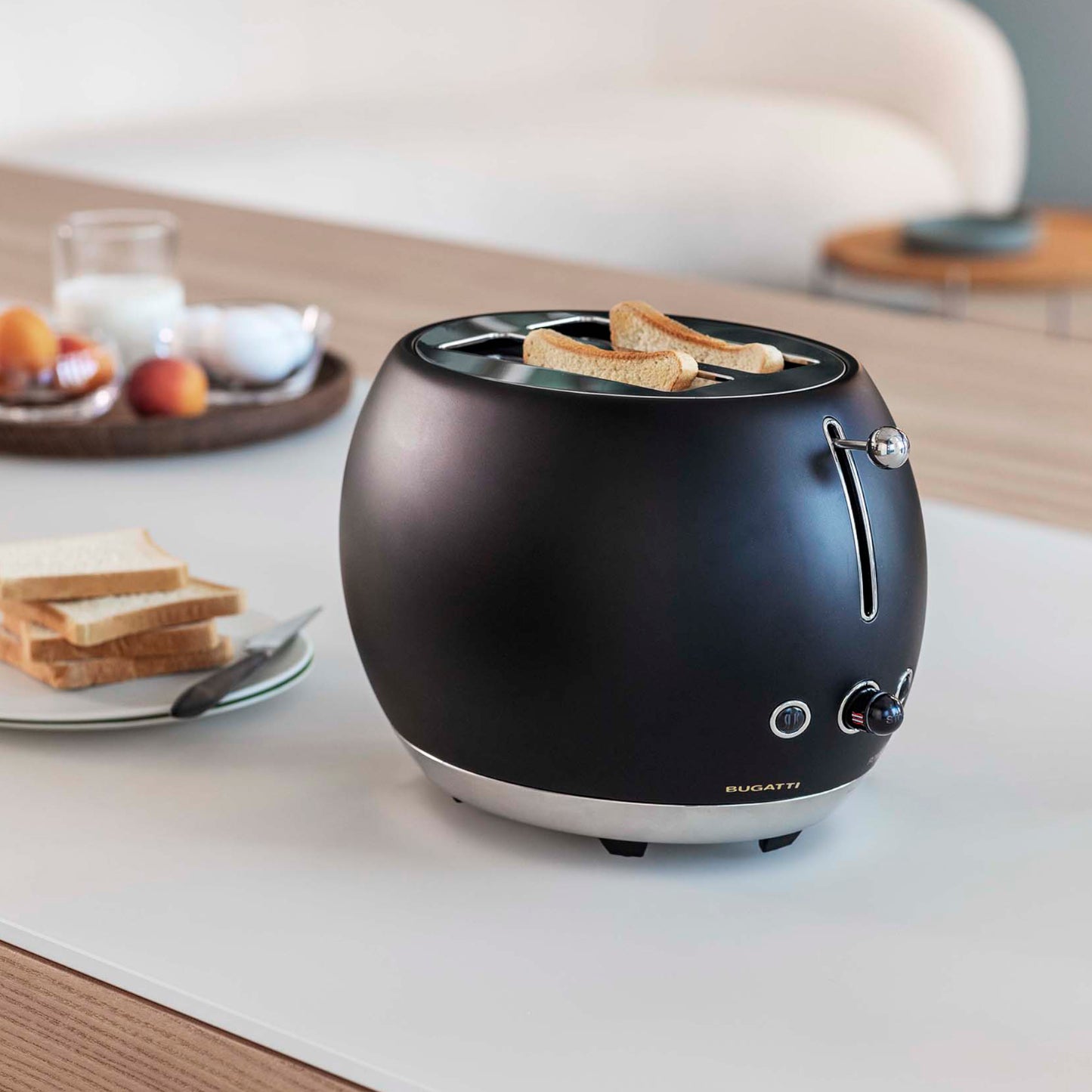 Bugatti Italy Romeo Toaster - Black