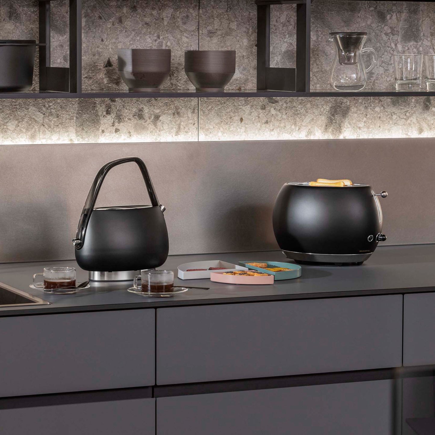 Bugatti Italy Romeo Toaster - Black
