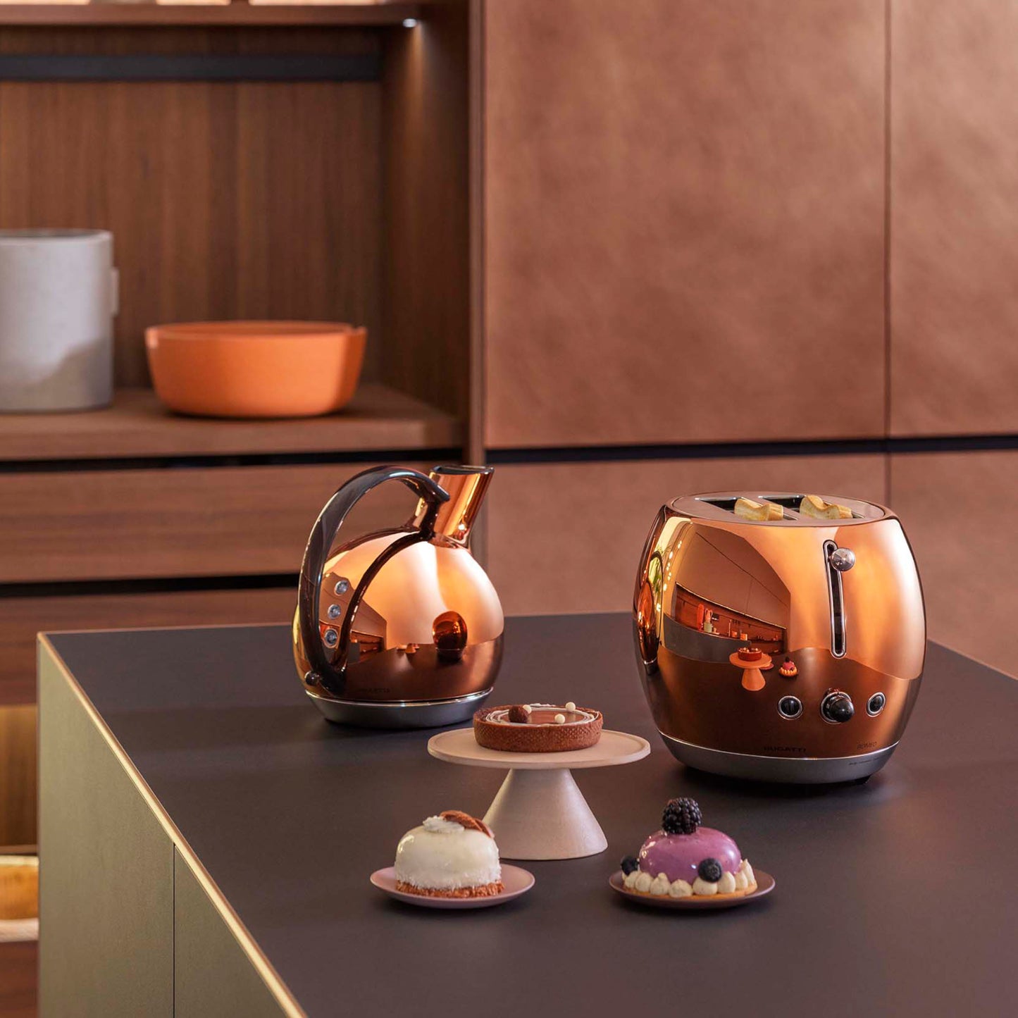 Bugatti Italy Romeo Toaster - Rose Gold