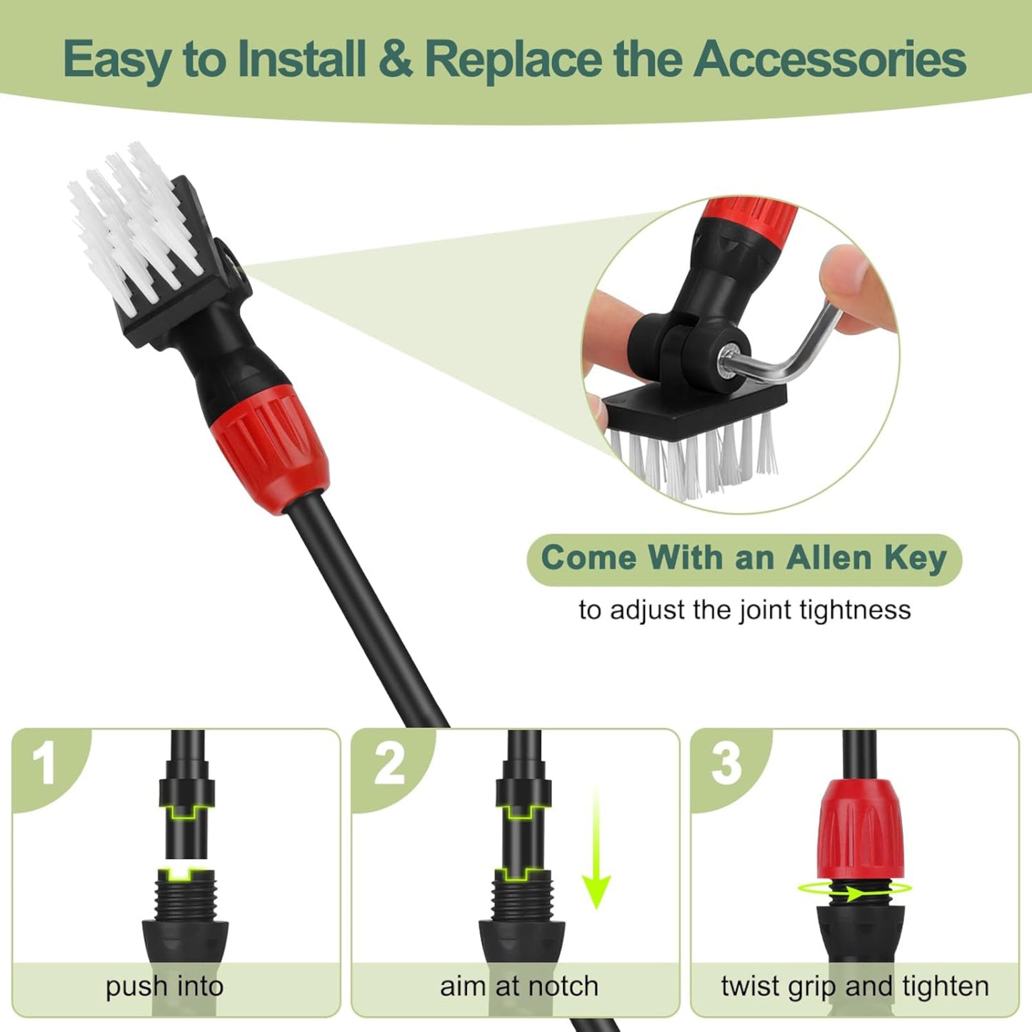 Hygger Aquarium Cleaning Set 6-In-1