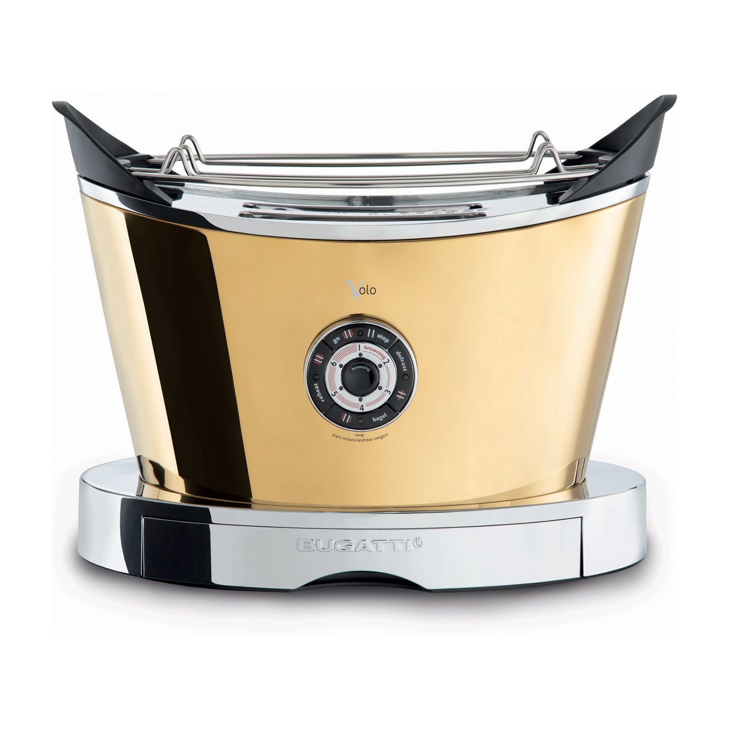 Bugatti Volo 2-Slice Toaster - Gold