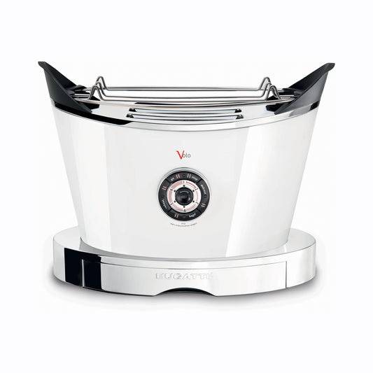 Bugatti Italy Volo Light Details Toaster - White