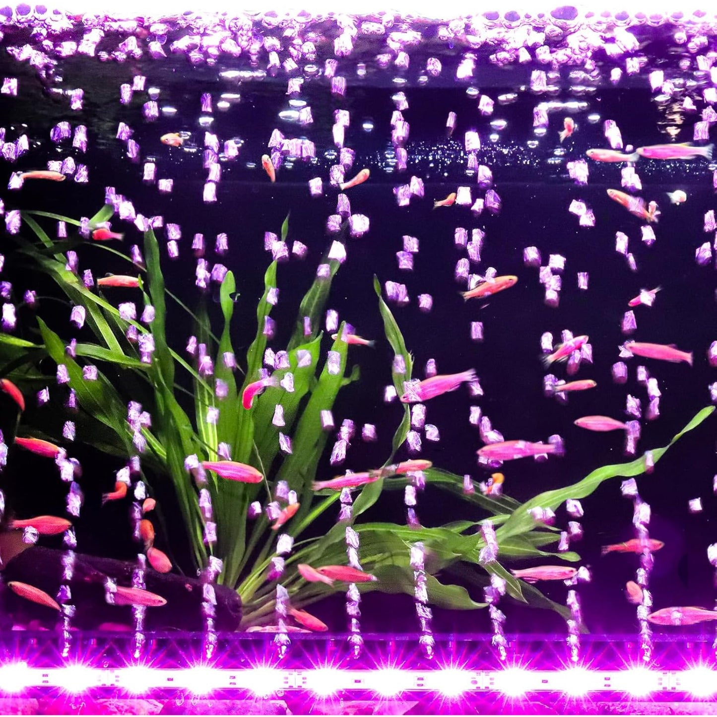 Hygger Aquarium Submersible LED Light Bubbler Decoration
