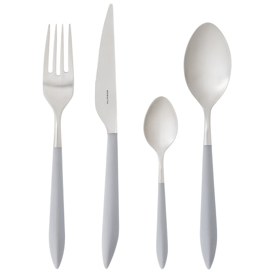 Bugatti Ares Cutlery Set 16-piece Cutlery Set - Grey