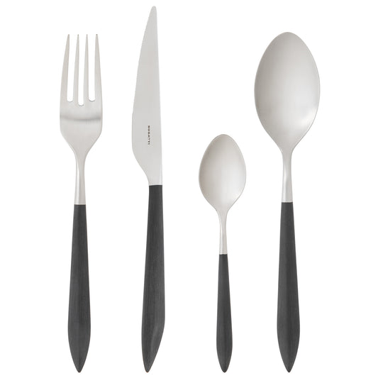 Bugatti Ares Cutlery Set 16-piece Cutlery Set - Black