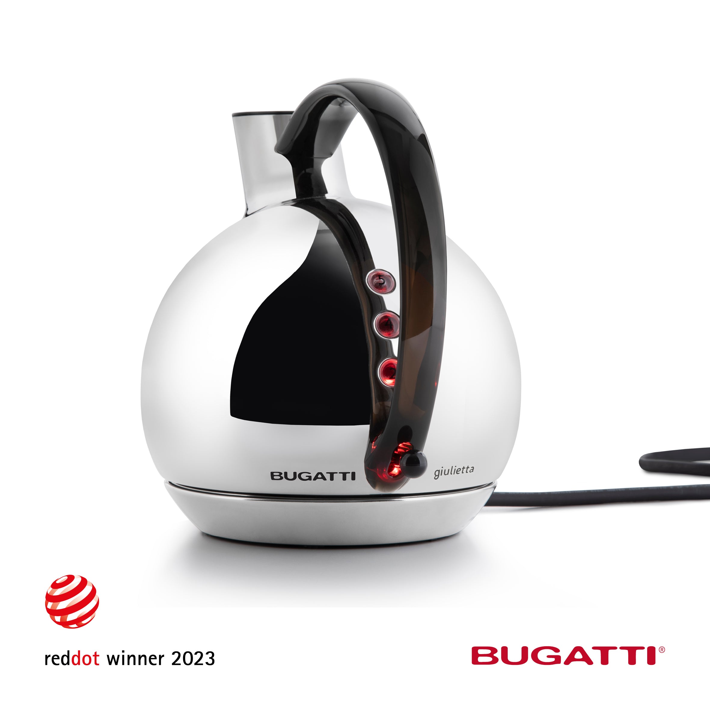 Bugatti Italy Giulietta Kettle Chrome 02-GTCRNU – Verkil