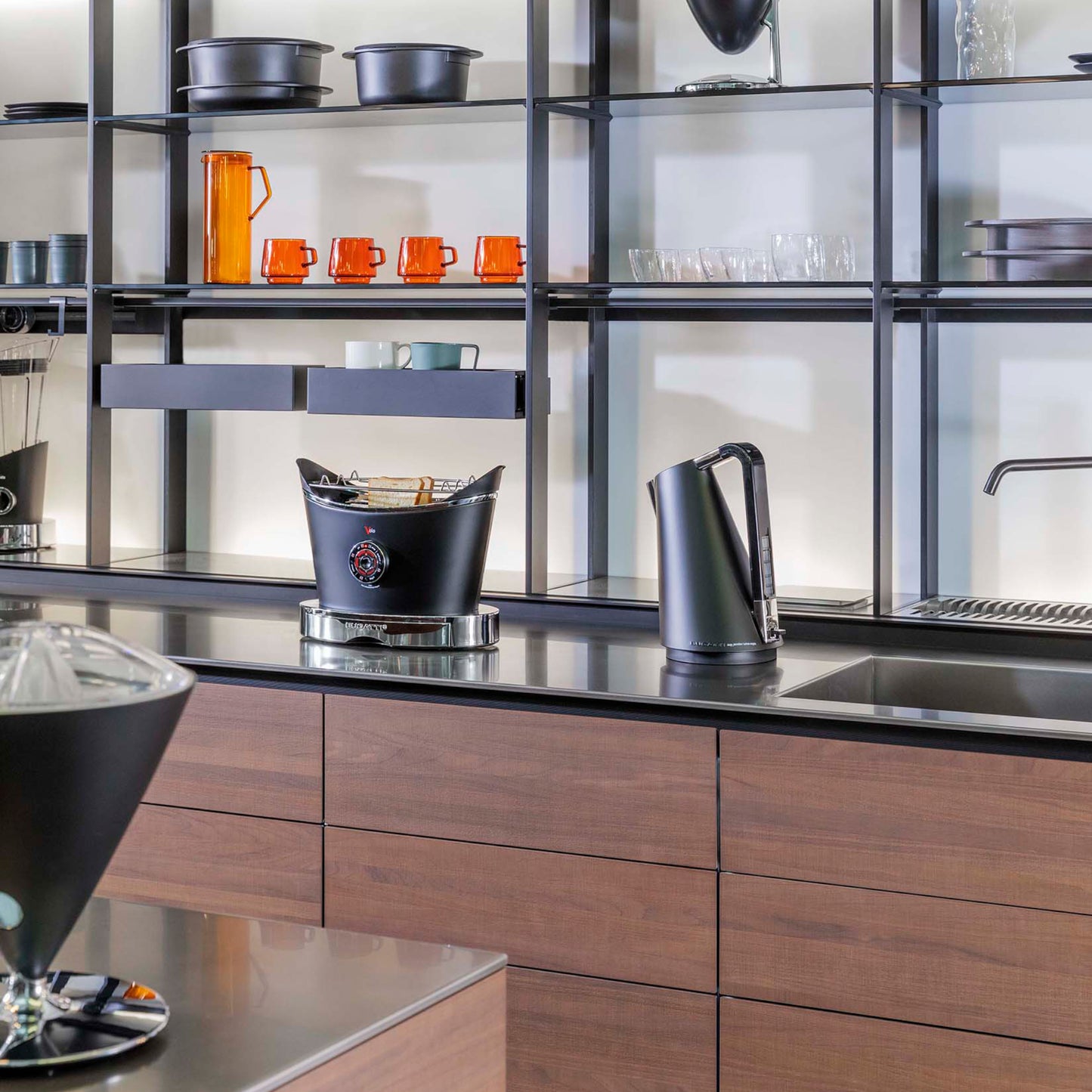 Bugatti Volo 2-Slice Toaster- Matte Black