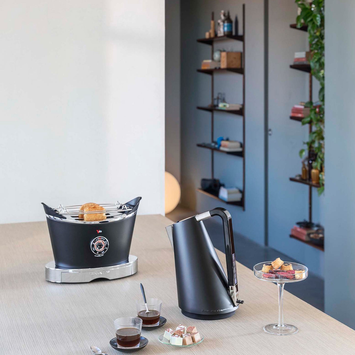 Bugatti Volo 2-Slice Toaster- Matte Black