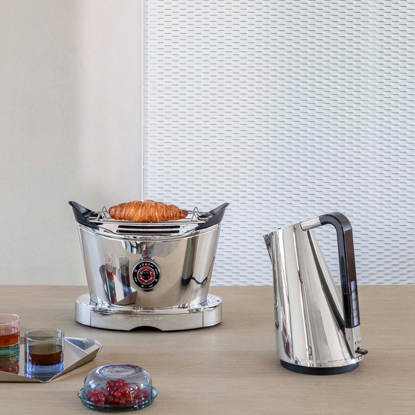 Bugatti Volo 2-Slice Toaster - Chrome