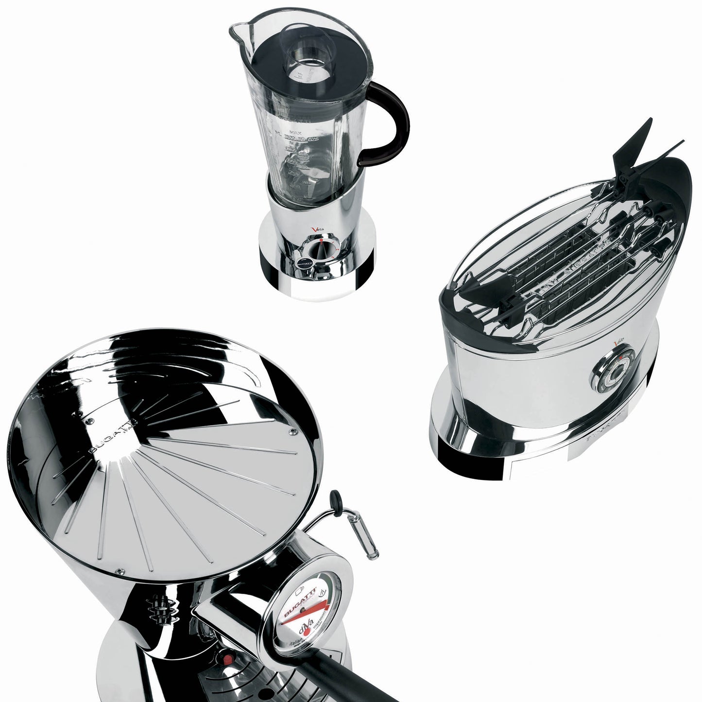 Bugatti E-Vela Blender - Chrome