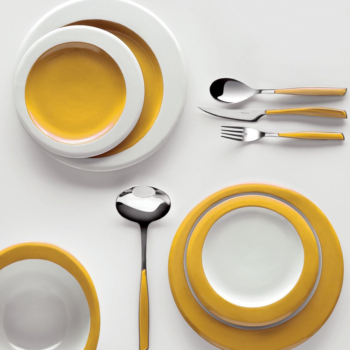 Bugatti Glamour 24-piece Cutlery Set - Yellow