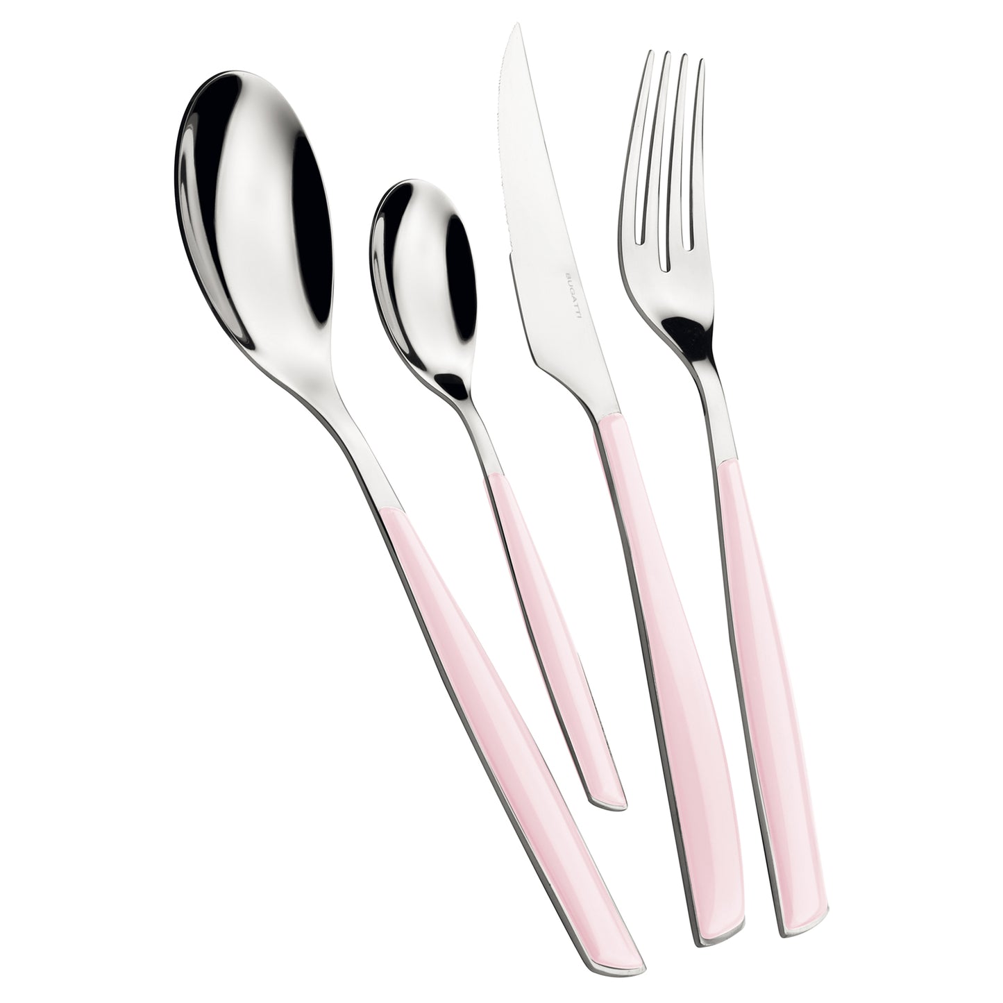 Bugatti Glamour 24-piece Cutlery Set - Lotus Pink