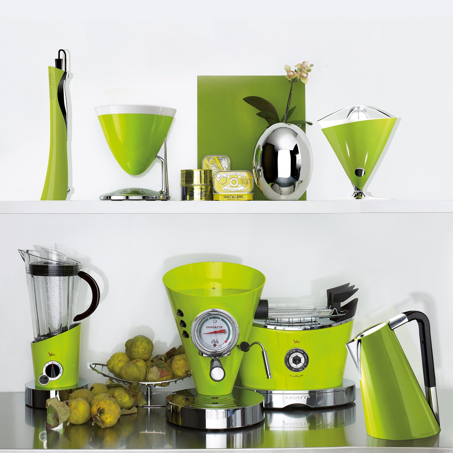 Bugatti Volo 2-Slice Toaster - Green