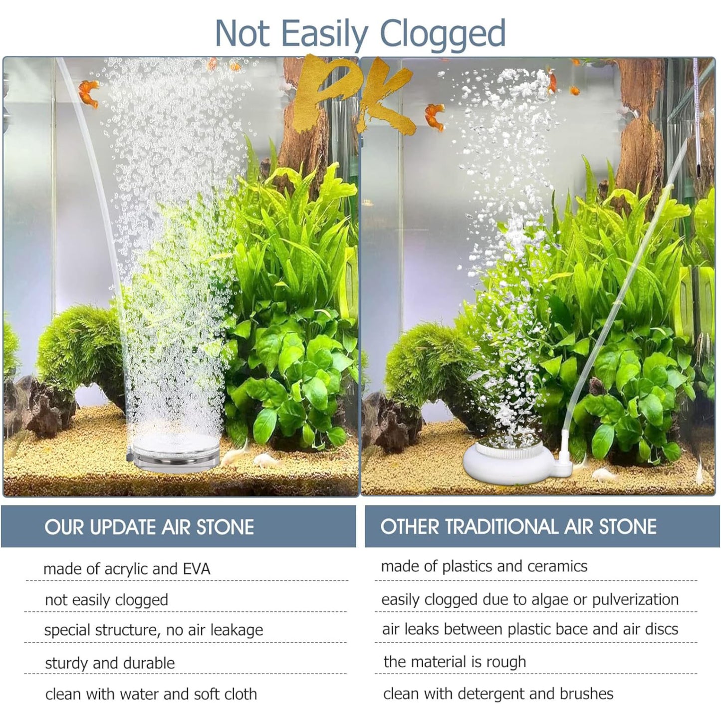 Hygger Invisible Nano Air Stone