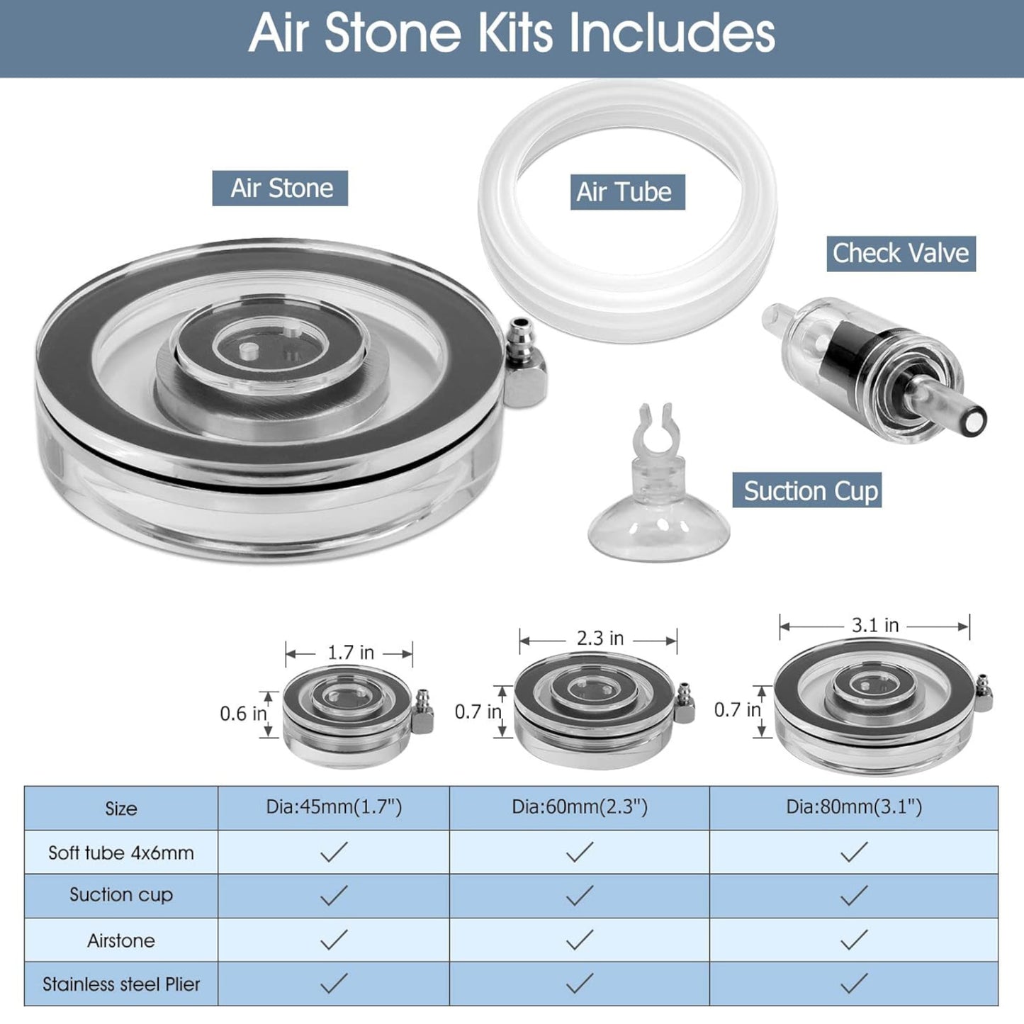 Hygger Invisible Nano Air Stone