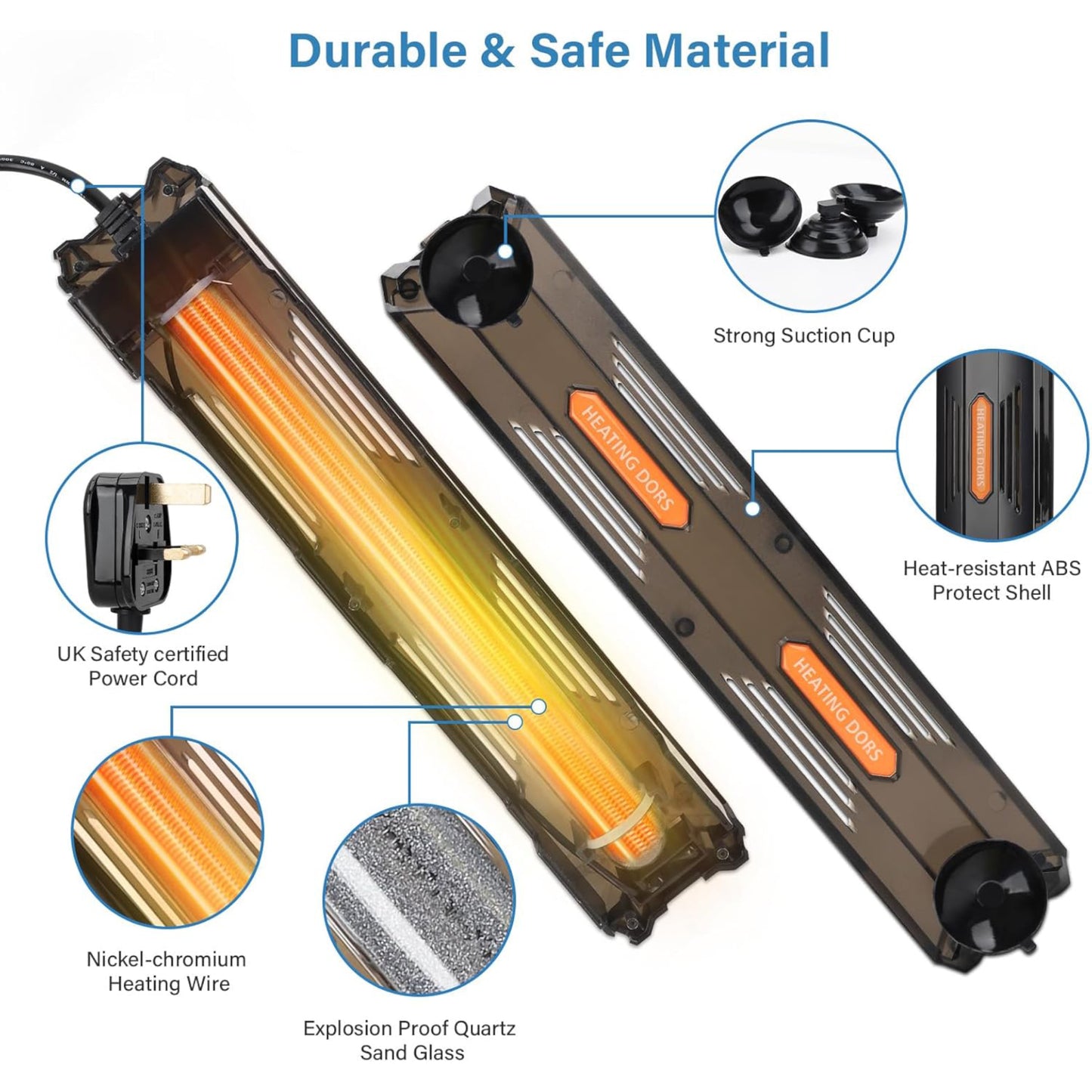 Hygger Aquarium Intelligent Quartz Heater