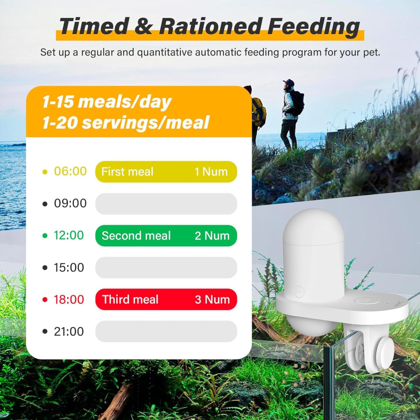 Hygger Intelligent Fish Feeder