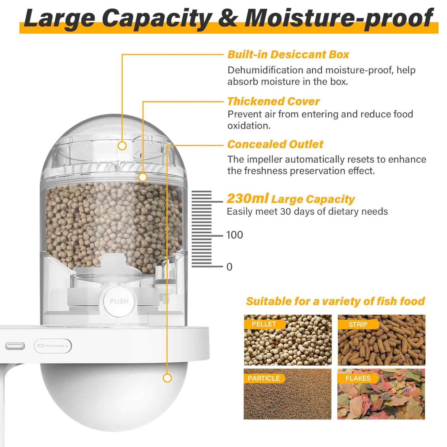 Hygger Intelligent Fish Feeder