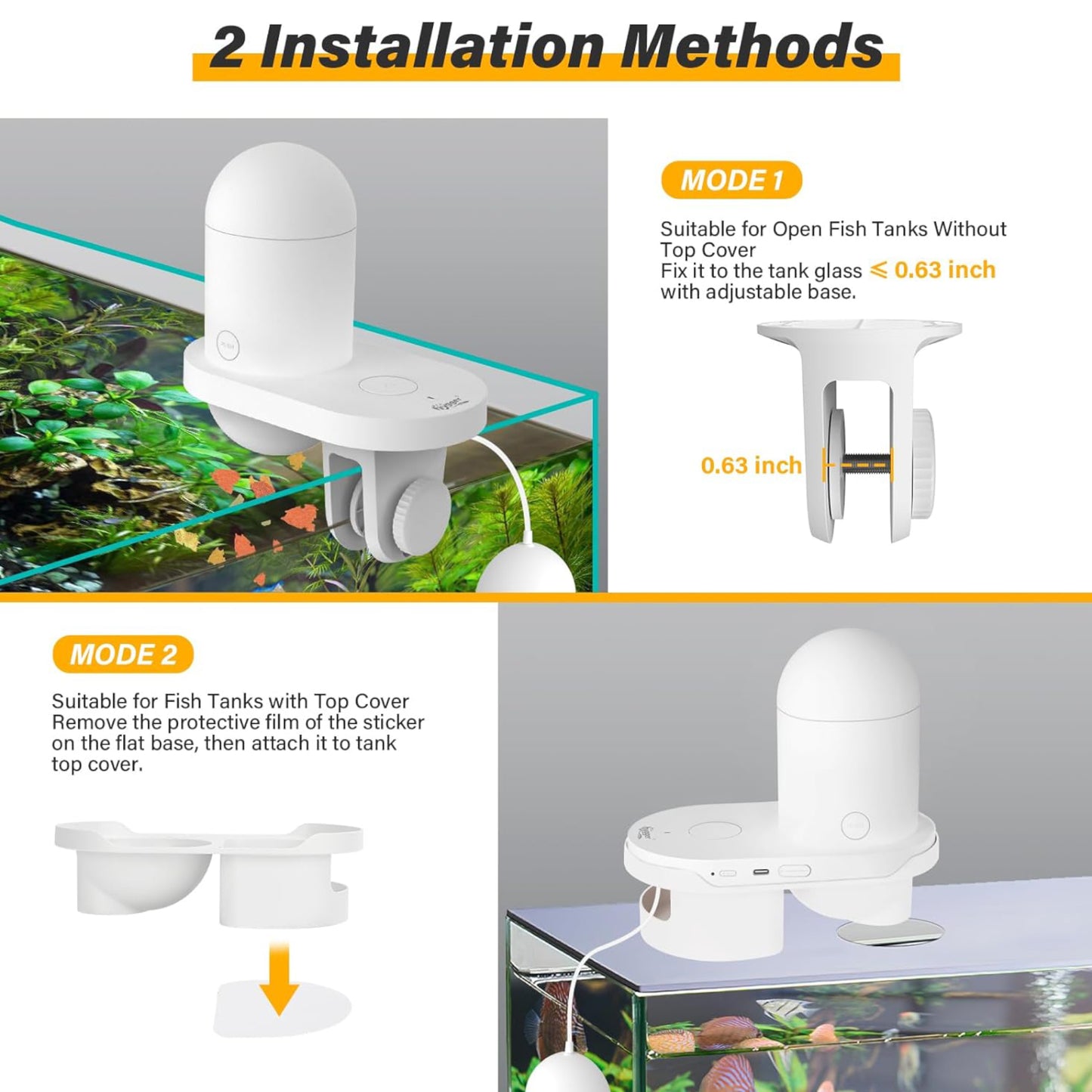 Hygger Intelligent Fish Feeder