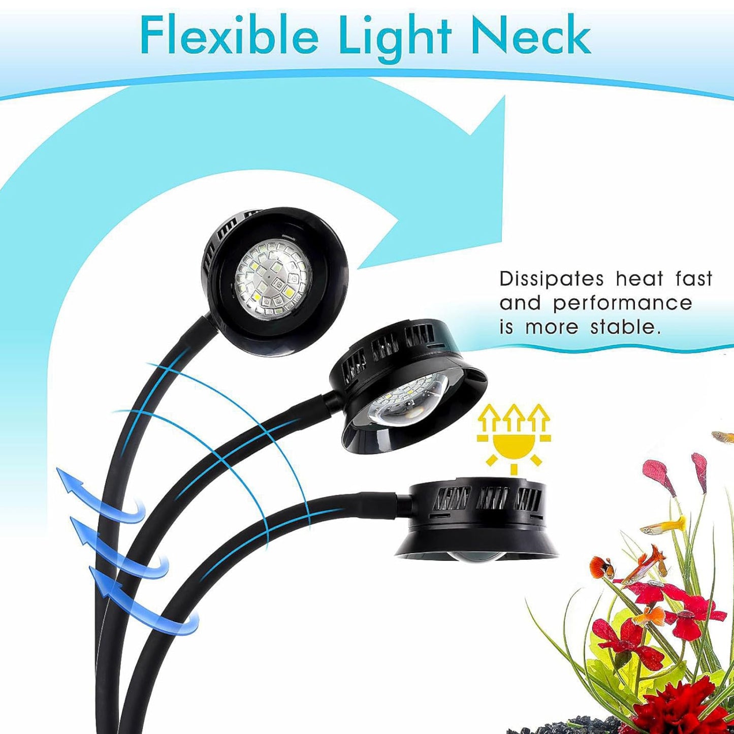 Hygger Marine Clip On LED Light