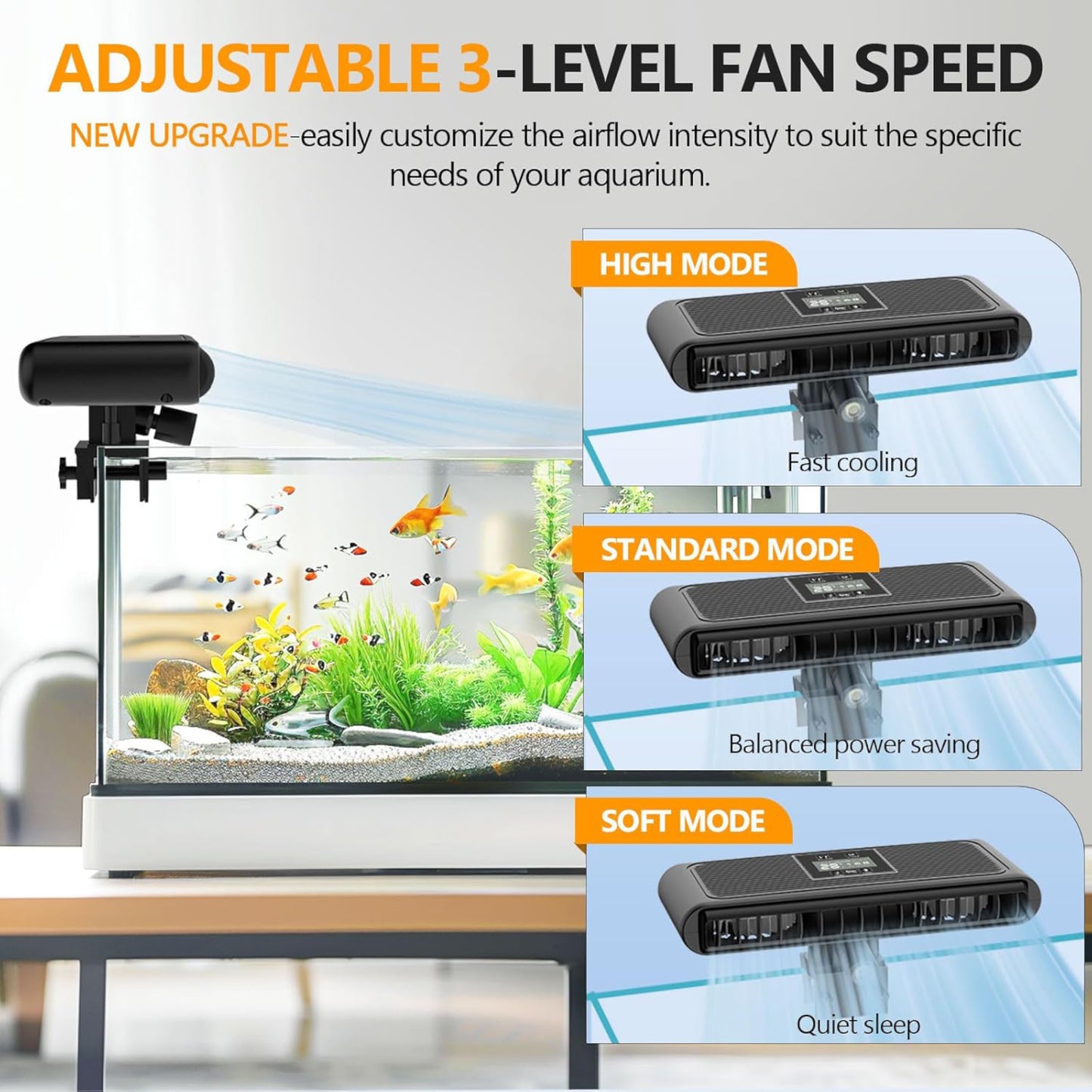 Hygger Aquarium Chiller Fan