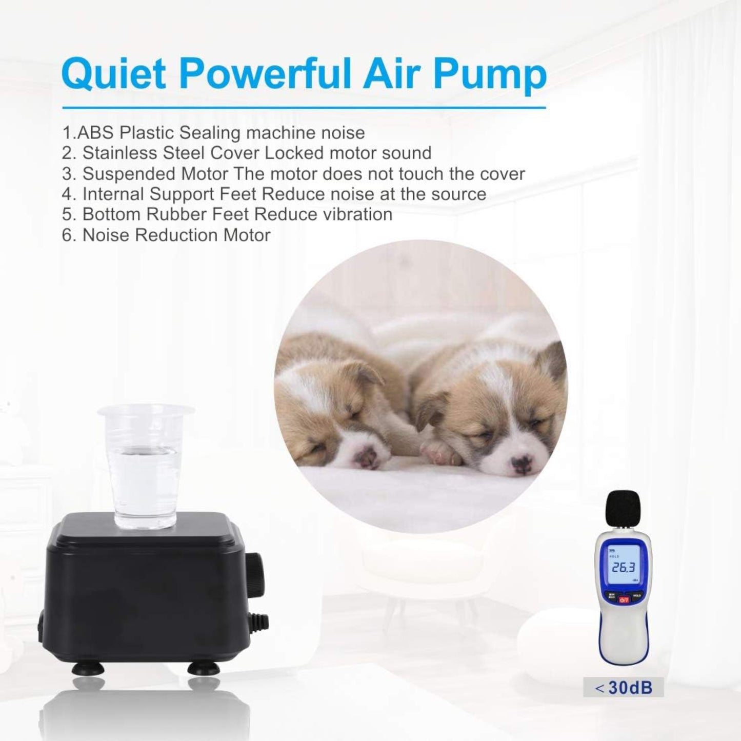 Hygger Aquarium Air Pump