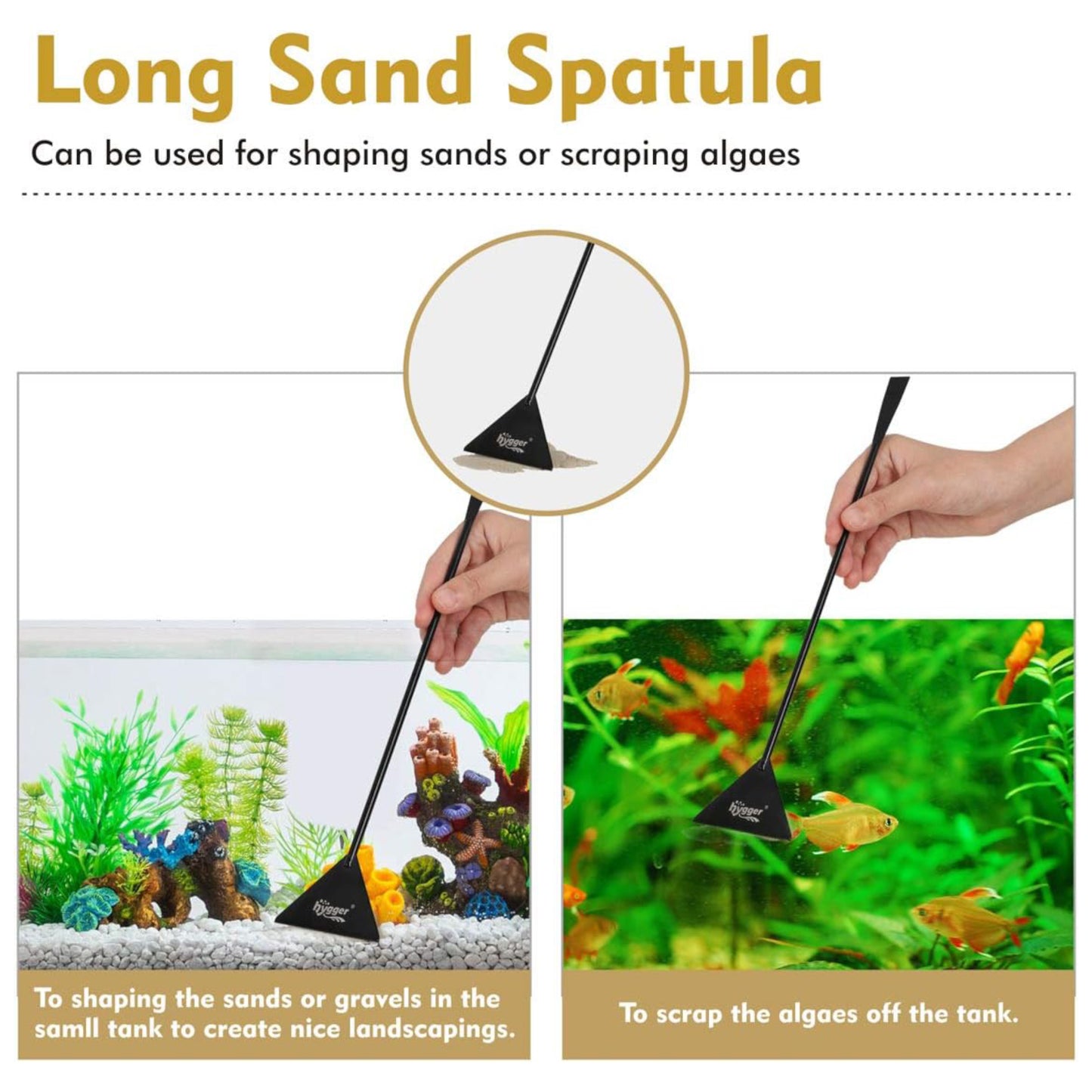 Hygger Fish Tank Cleaner Tool Kit
