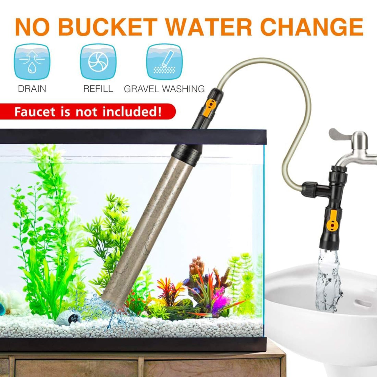 Hygger Fish Tank Water Changer
