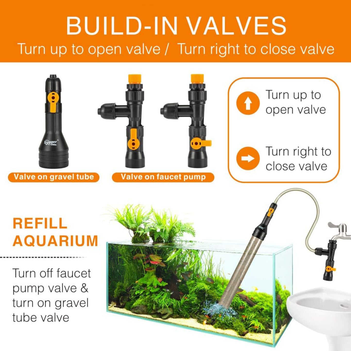 Hygger Fish Tank Water Changer