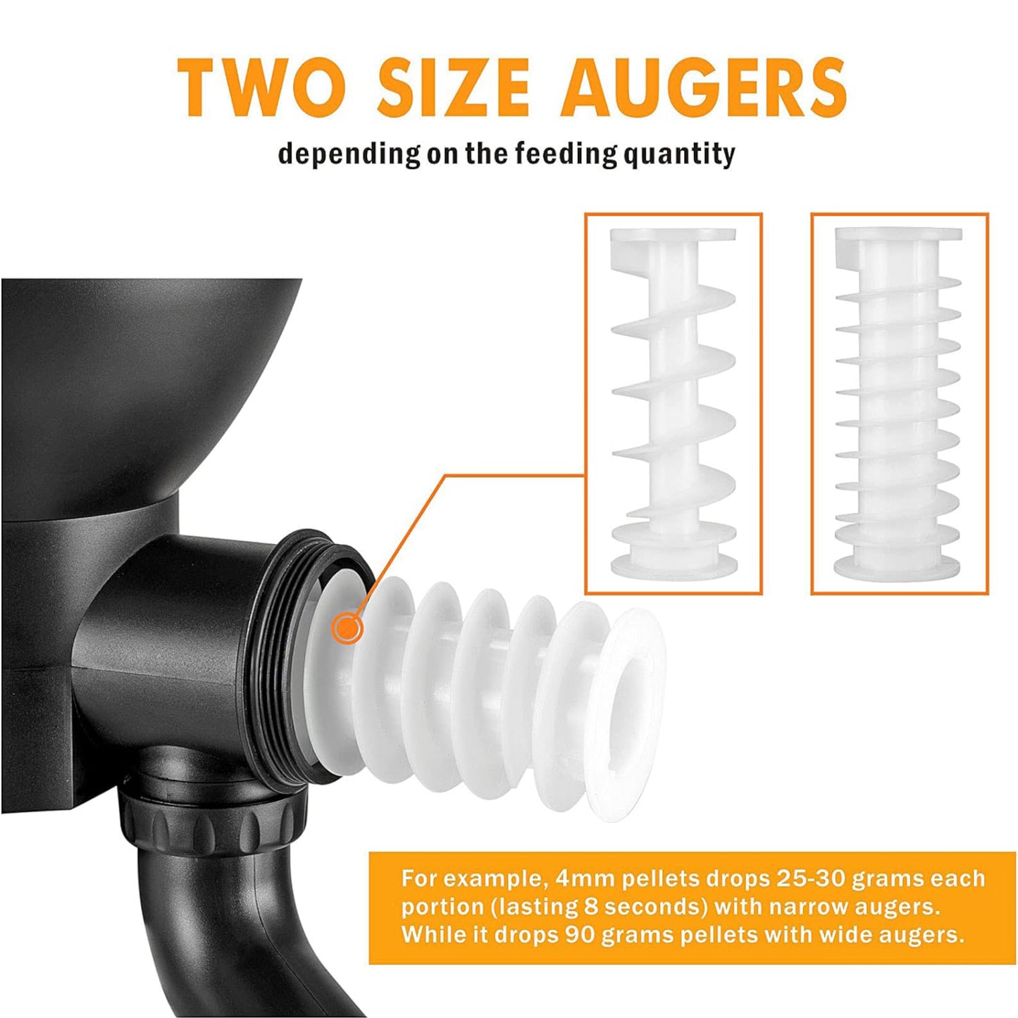 Hygger Automatic Pond Fish Feeder