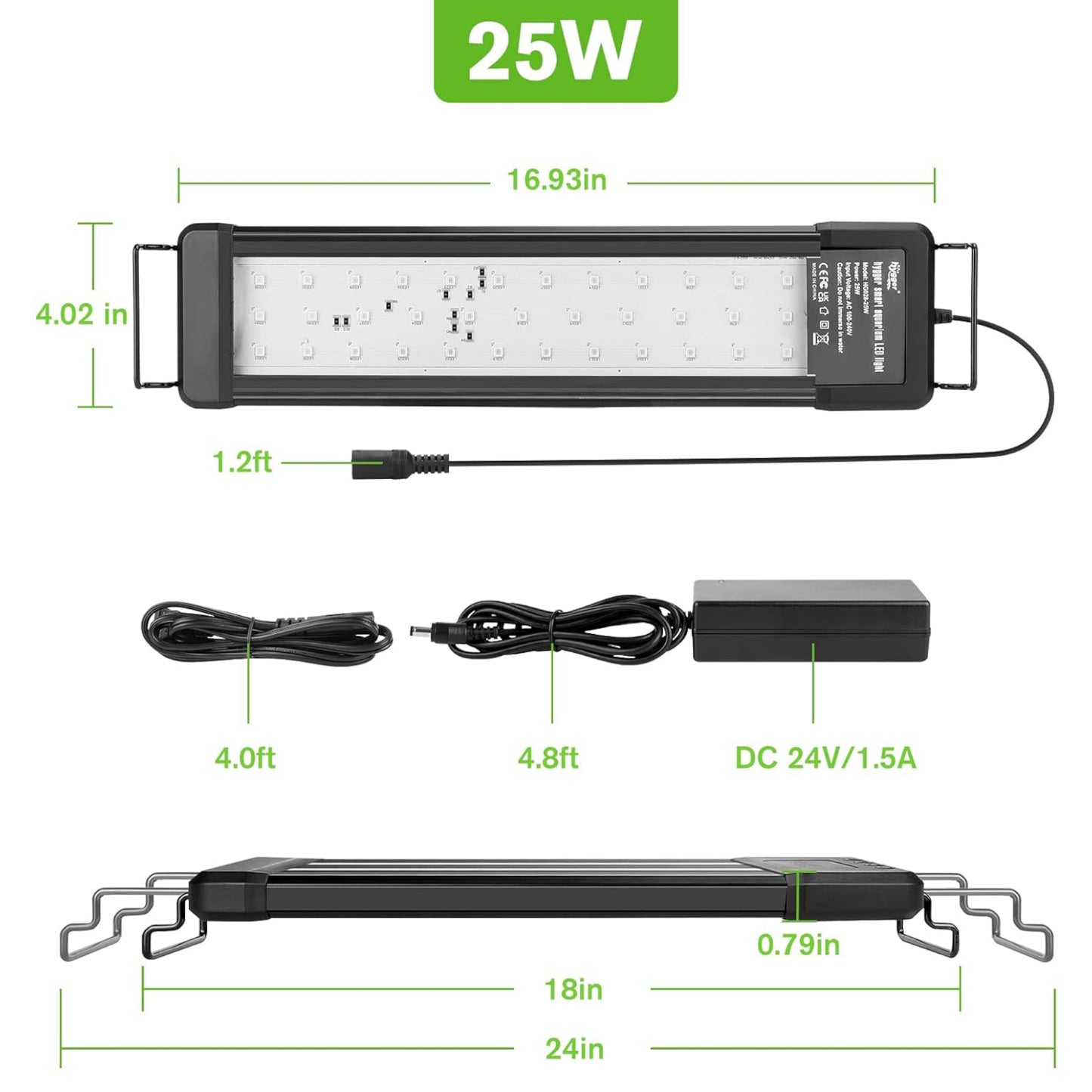 Hygger Aquarium Bluetooth LED Light with App Control