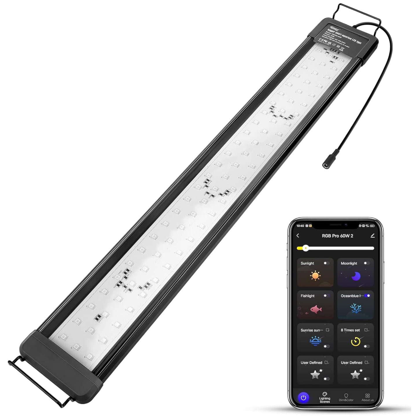 Hygger Aquarium Bluetooth LED Light with App Control