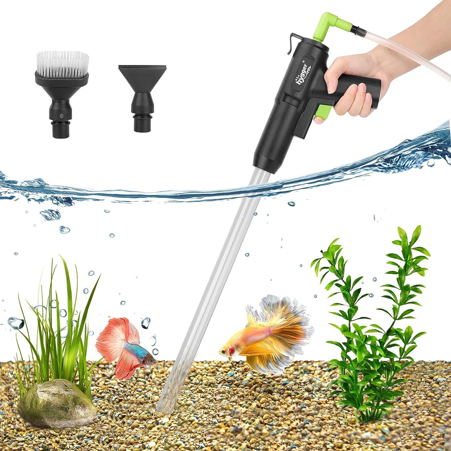 Hygger Aquarium Vacuum Gravel Cleaner