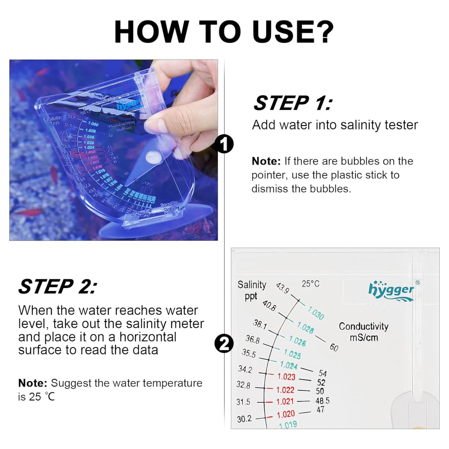Hygger Aquarium Hydrometer