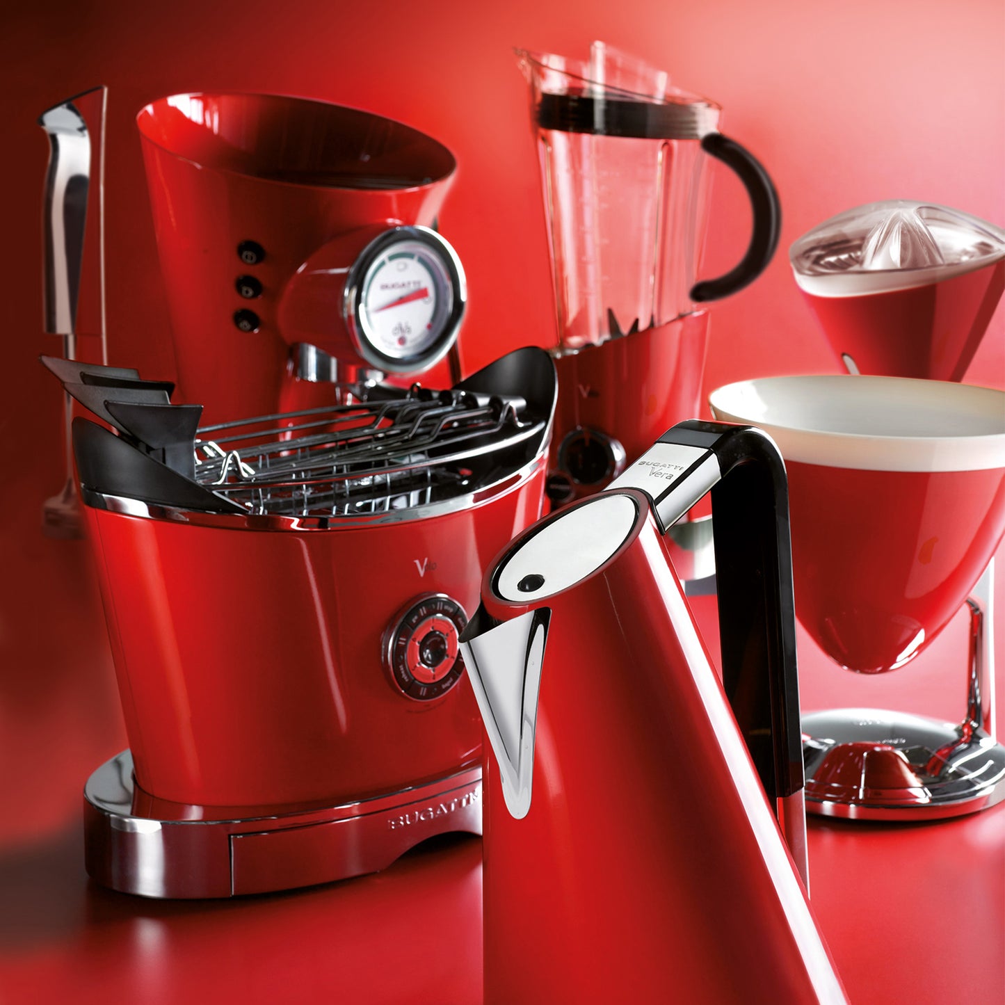 Bugatti E-Vela Blender - Red