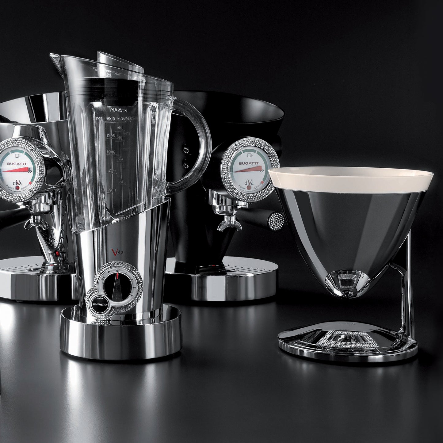 Bugatti Italy Uma Light Details Scale Chrome