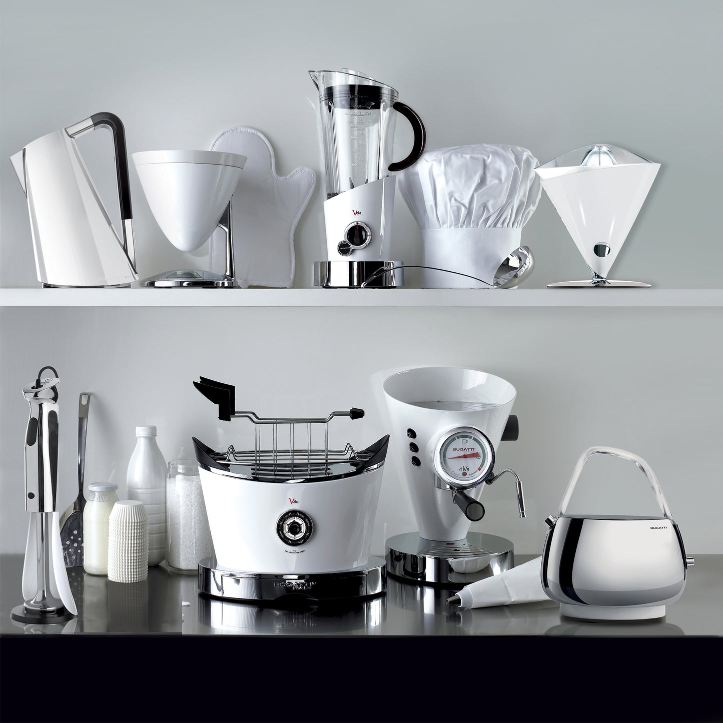 Bugatti Vita Citrus Juicer - White