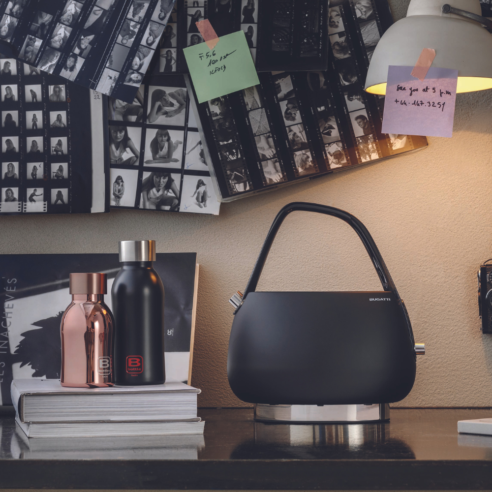 Bugatti Jackie Designer Kettle 1.2L - Matt Black