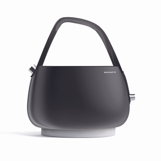 Bugatti Italy Jacqueline Kettle Smoky Handle - Black