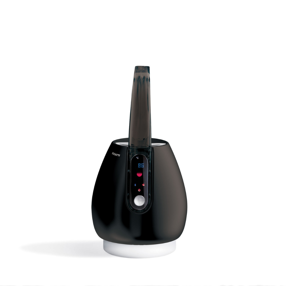 Bugatti Italy Jacqueline Kettle Smoky Handle - Black