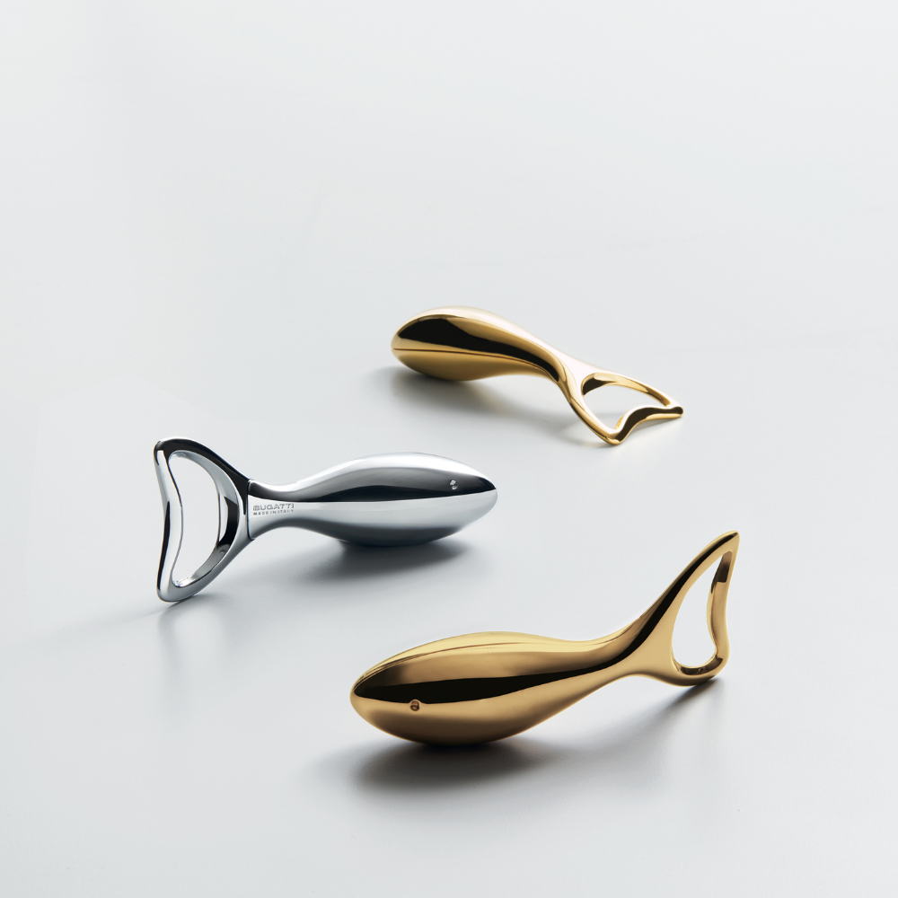 Bugatti Lino Bottle Opener - 24K Gold Plated