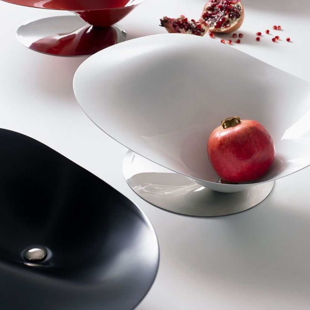Bugatti Petalo Fruit Bowl - Black