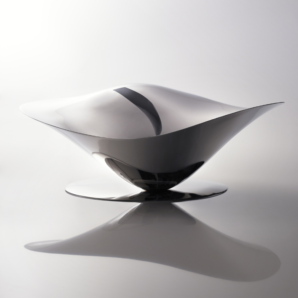 Bugatti Petalo Fruit Bowl - Inox