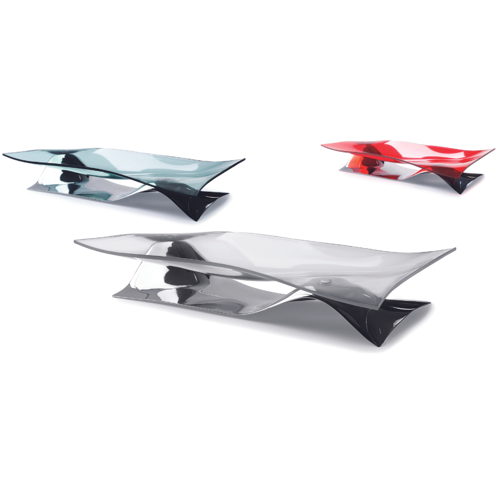 Bugatti Soffio Centerpiece Fruit Bowl Transparent