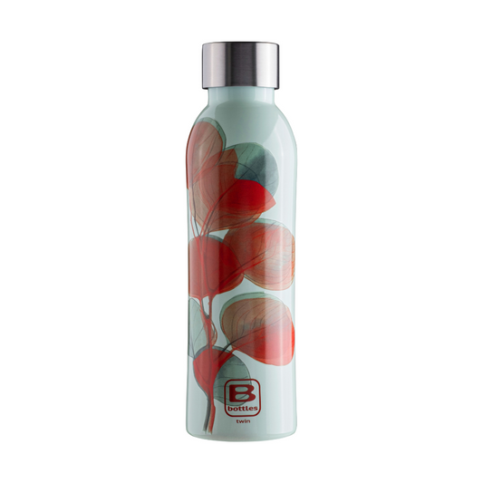 Bugatti B Bottle Twin Wall Leaves Azure 500ml *PRE-ORDER*