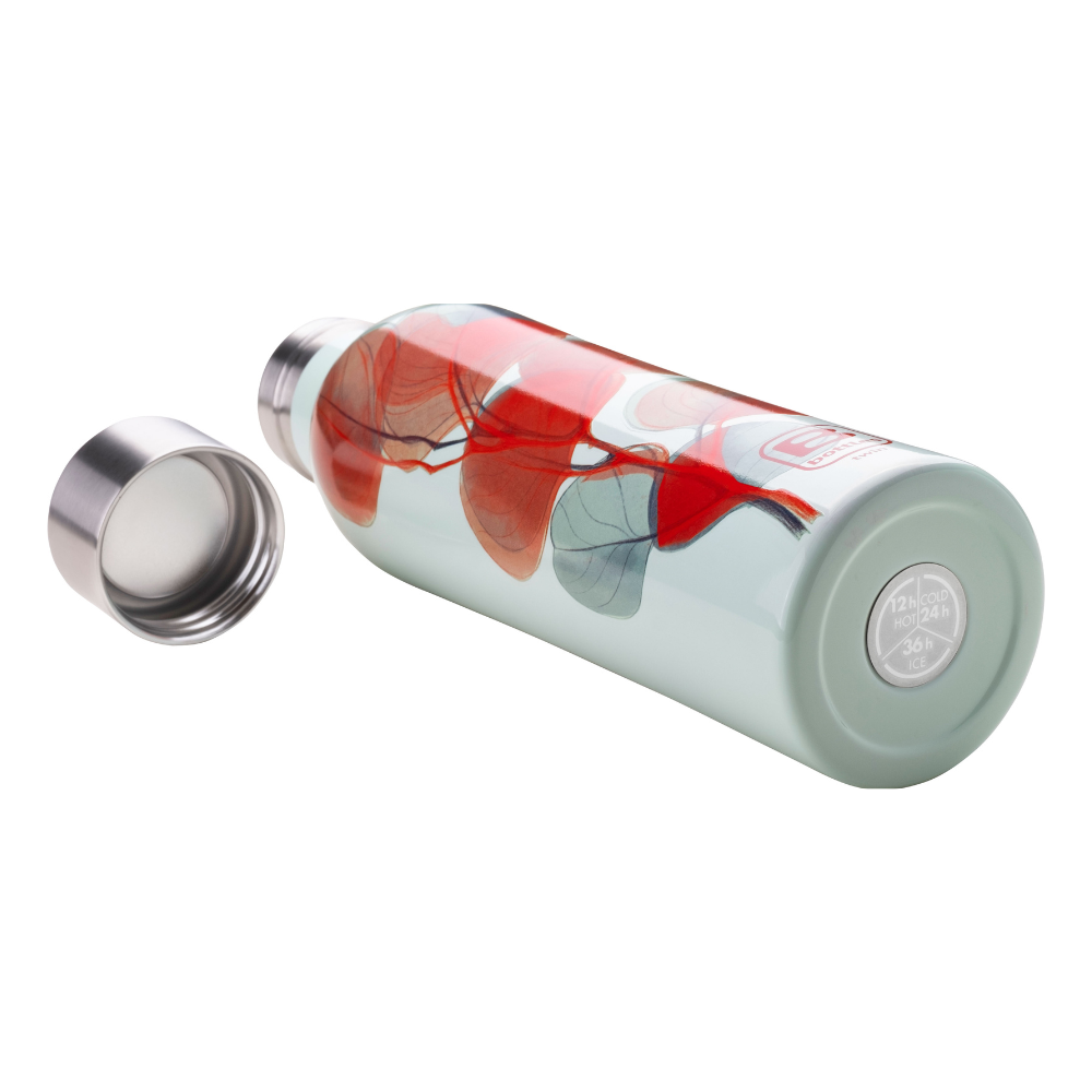 Bugatti B Bottle Twin Wall Leaves Azure 500ml *PRE-ORDER*