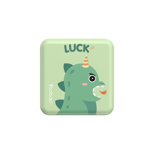Yoobao Two Output Mini Cube 10000mAh Power Bank - Green Dragon