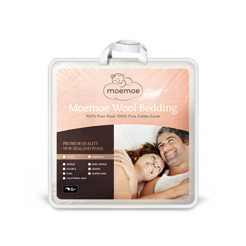 Moemoe 100% New Zealand Wool Duvet Inner - Warm Weight King
