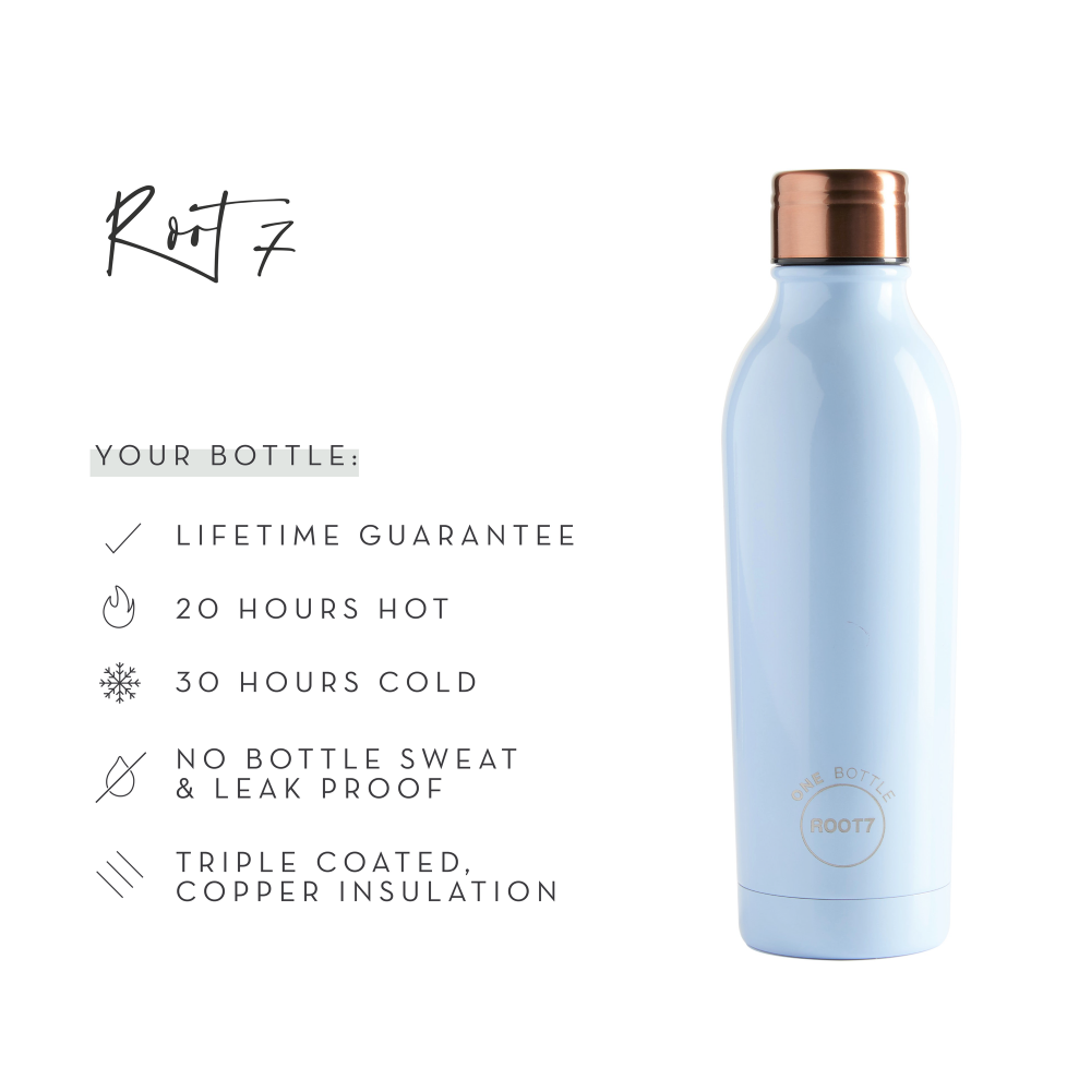 Root7 OneBottle 500ml Duck Egg Blue